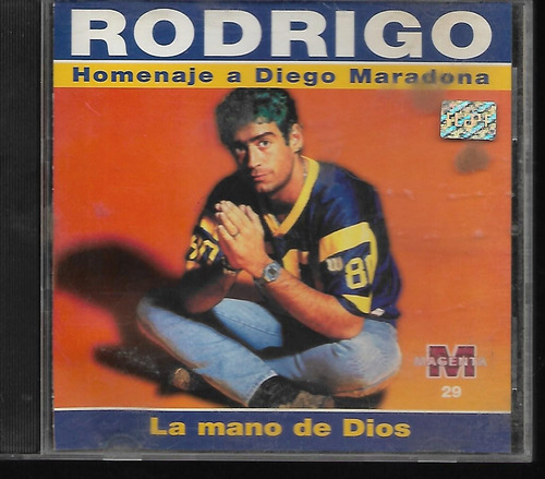 Rodrigo Disco La Mano De Dios Diego Maradona Sello Magenta