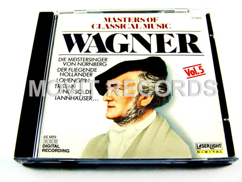 Wagner Masters Of Classical Music Vol 5 Cd Seminuev 1988 Usa