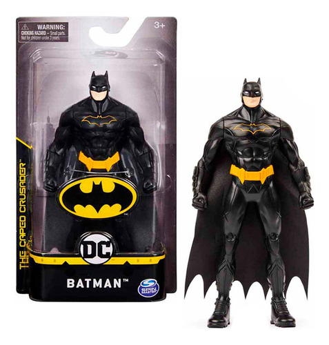 Super Brinquedo Figura Boneco Batman 15cm Dc - Sunny