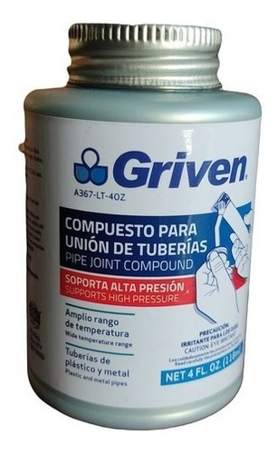 Teflon Liquido Sellador De Rosca Griven 118ml Sellado Tienda