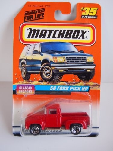 Matchbox Classic Decades 56 Ford Pick Up # 35 1997 1:64