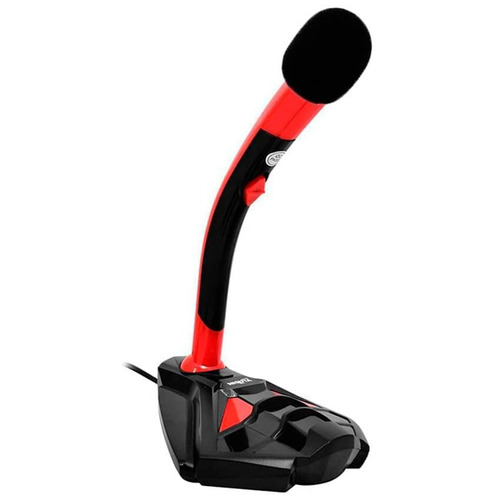 Microfono Gamer Nisuta NSMIC200 Con Soporte Celular