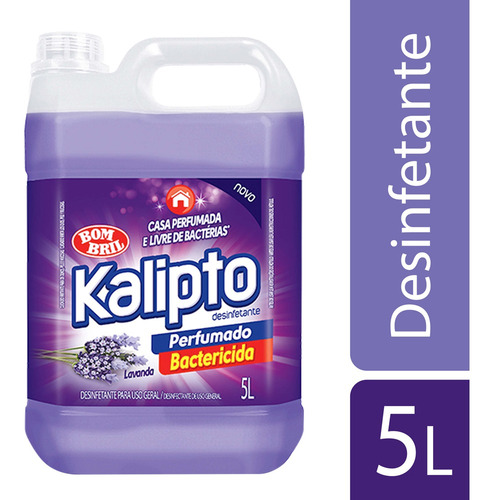 Imagem 1 de 1 de Desinfetante Kalipto Lavanda 5l