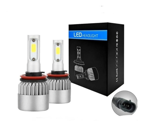 Kit Led 2pz S2 H11 9006 76w Auto Xenon Hiperled Rm Promoción