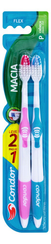 Cepillo de dientes Condor Flex suave x 2 unidades