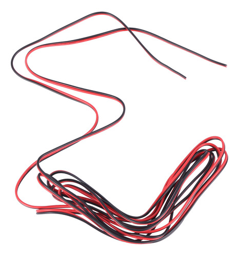 Cable Awg De Alambre Con Cremallera Rojo Y Negro, Calibre 20