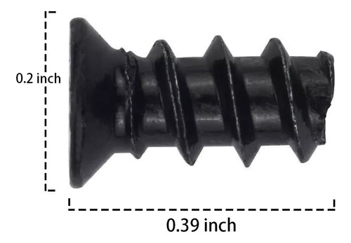 20 Unidades Tornillos Para Coolers Exclusive Hw Pc Negro