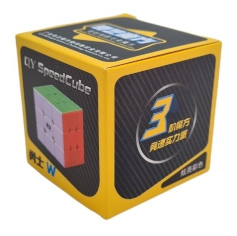 Cubo Rubik Qiyi Warrior W Stickerless Speed 3x3 Original