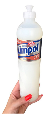 Detergente Liquido Limpol 500ml Coco Kit Com 24