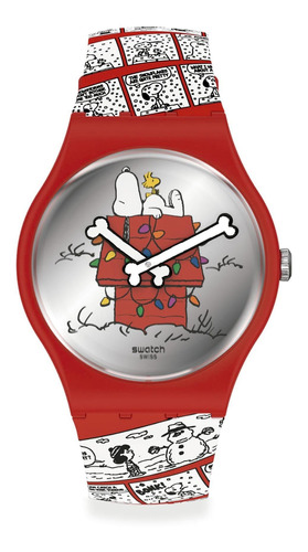 Reloj Swatch Snoppy Chomp! So29z109 Ss