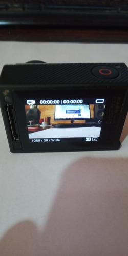 Gopro Hero 4 Silver- 4k Action Camera Com 4 Baterias + Itens