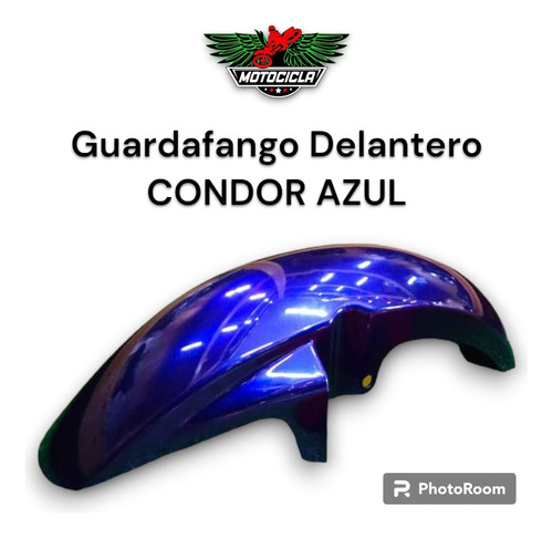 Guardafango Delantero Moto Condor Azul