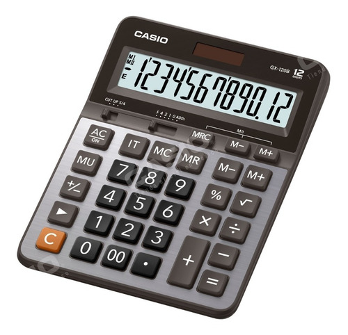 Imagen 1 de 2 de Calculadora De Escritorio Casio Gx-120b