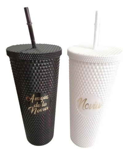 Pack Vaso Personalizado Texturizado Fiestas Despedidas Novia