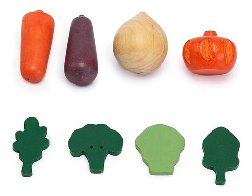Legumes E Verduras, Da Lume, Brinquedo De Madeira - Lm302