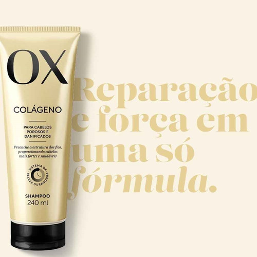 Shampoo Colágeno 240ml - Ox
