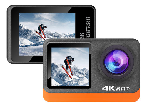 Cámara Deportiva 4k Ultra Hd 24mp Sumergible Anti-vibración