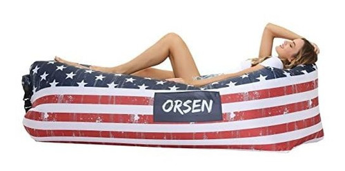 Orsen Inflatable Lounger Air Sofa, Sillas De Playa W5x7j