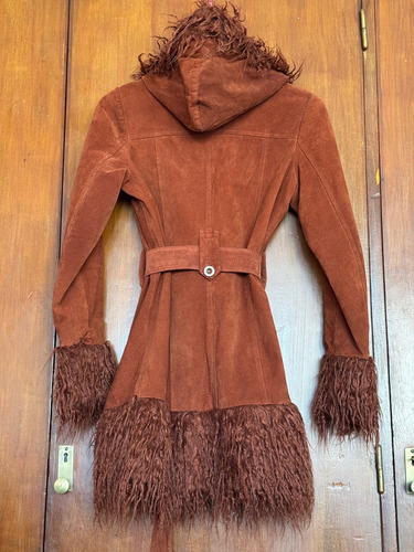 Tapado Trench Gamuza (real) Forever 21 Talle S (Usado)