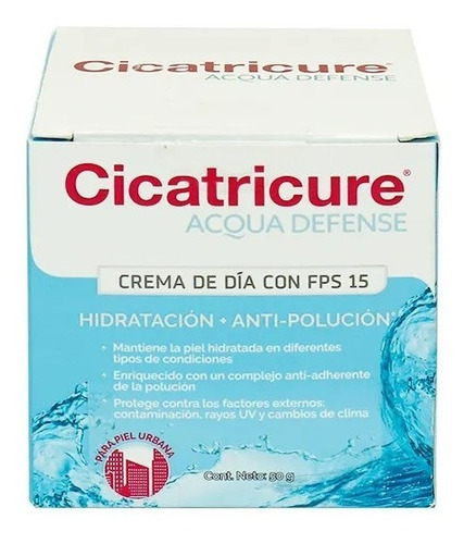 Cicatricure Acqua Defense Crema De Día Fps 15 X 50g