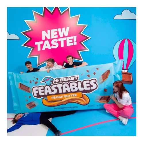 Chocolate Mr Beast 60gr Nueva Edición Dark Chocolate Salt