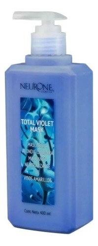 Total Violet Mask 400 Ml, Mascarilla Matizante, Neurone