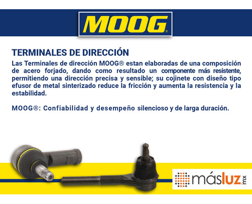 1- Terminal Exterior Izquierda Cft8000 1988/1990 Moog