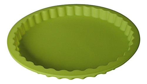 Tartera Molde De Silicona Para Tarta 25cm Horno Color Verde