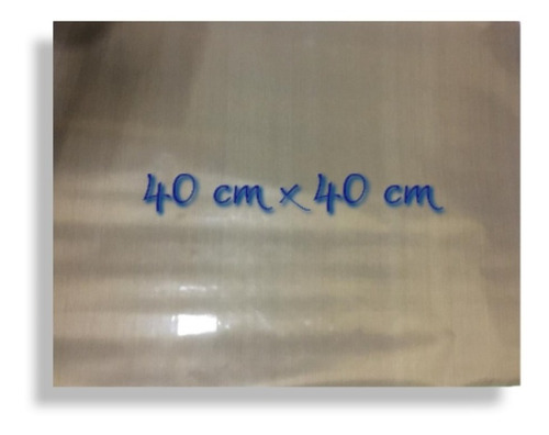 Teflon De 40 X 40  S/adhesivo Para Plancha De Sublimacion.