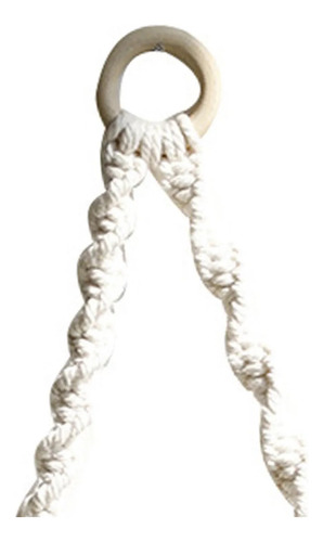 ; Soporte De Papel Higiénico De Macramé Con Pantalla