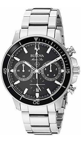 Bulova Reloj De Pulsera De Cronografo De Acero Inoxidable De