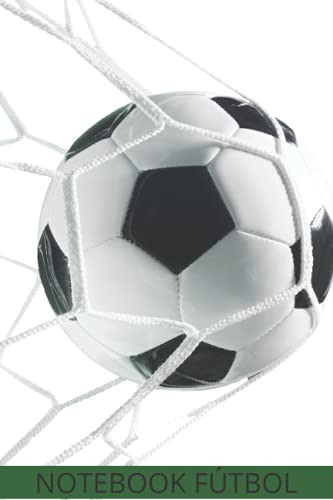 Notebook Futbol: Libreta Original Regalo Con Rayas Y Campo D