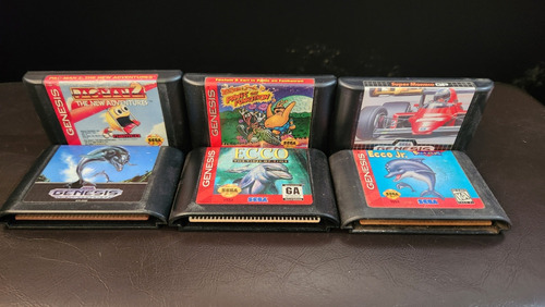 Lote Videojuegos Genesis Sega Originales Megadrive