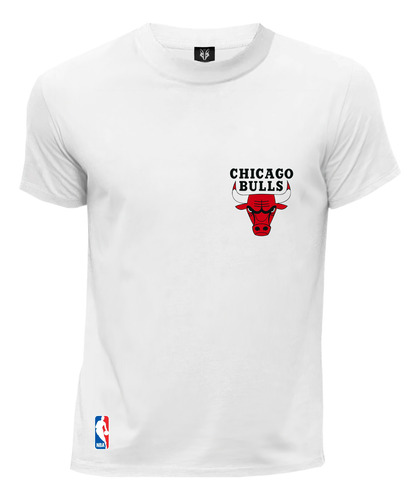 Camiseta Fan Logo Nba Chicago Bulls