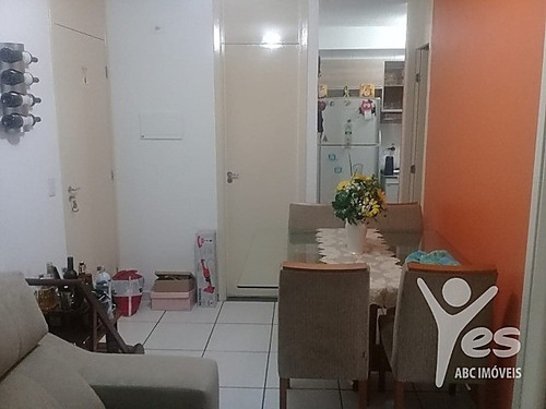Imagem 2 de 6 de Ref.: 2220 - Apartamento Com Planejados 02 Dormitórios 01 Vaga De Garagem - Vila Lutécia, Santo André - 2220