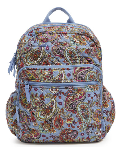 Vera Bradley Mochila Campus Xl De Algodon Para Mujer, Proven