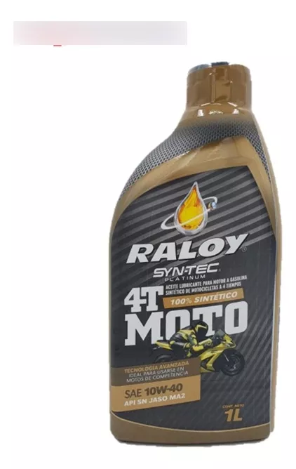 Segunda imagen para búsqueda de aceite sintetico mobil 1 para motos 4t sae 10w40