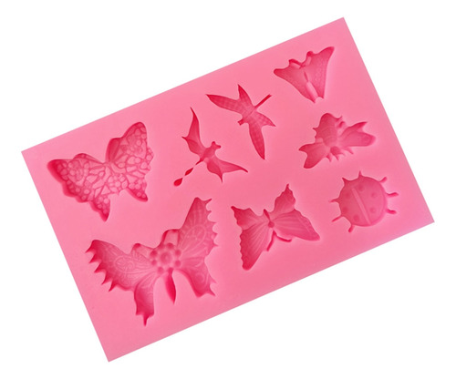 (pk) Molde De Silicone Para Decoração De Bolo De Fondant De