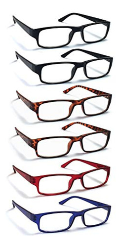 Lentes De Lectura  Boost Eyewear Paquete De 6 Gafas De Lectu