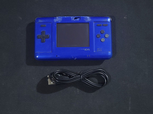 Nintendo Ds Azul Fat -- Solo Gba -- Game Boy Advance Macro