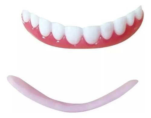 / Nuevo 2juegos De Dentaduras Postizas De Silicona