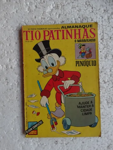 comprar Tio Patinhas Nº 36 Editora Abril Jul 1968 Com Figurinhas! 