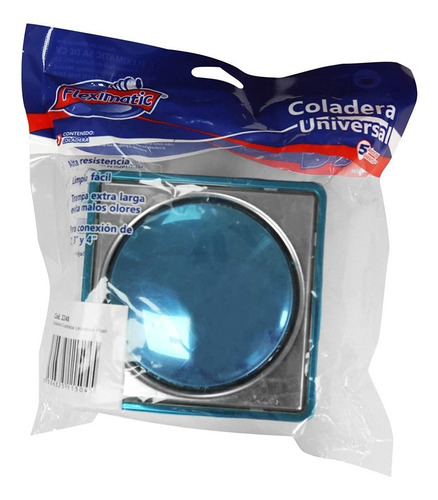 Coladera Cuadrada Con Membrana Antiolores