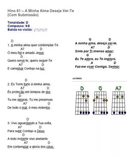 Cifra.hinário Ccb N5 Cifrado Violão