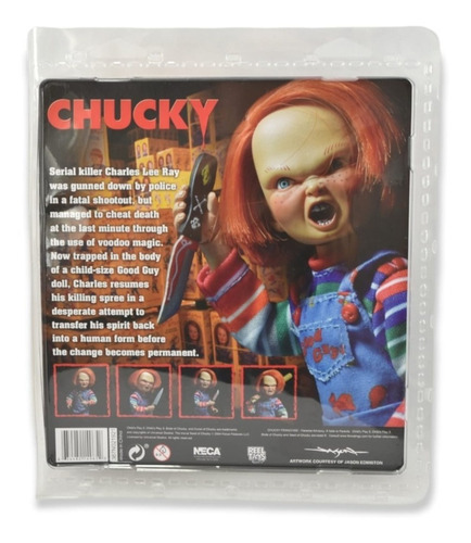 Chucky Childs Play Clothed Figura Neca 100% Original