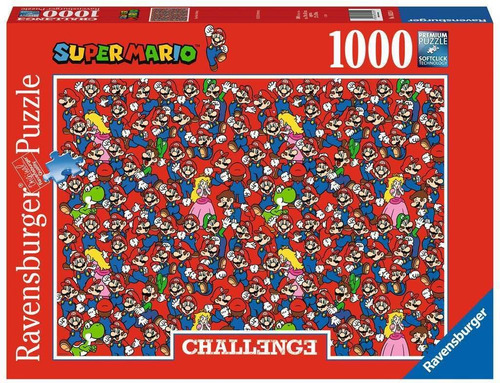 Puzzle Super Mario Challenge, 1000 Piezas, Rompecabezas Rave