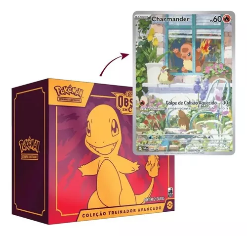 Box Cartas Pokemon Treinador Avançado Realeza Absoluta Copag