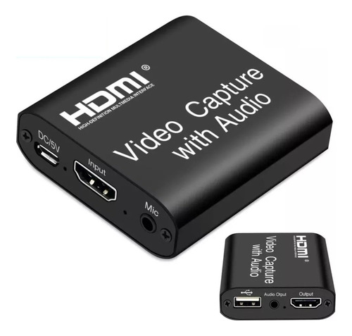 Capturadora Tarjeta De Video Streaming 4k 60fps Hdmi Usb 3.0