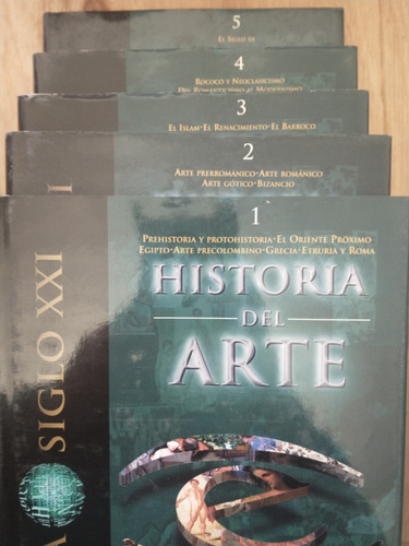 Historia Del Arte - Espasa Siglo Xxi - 5 Tomos Con Cd