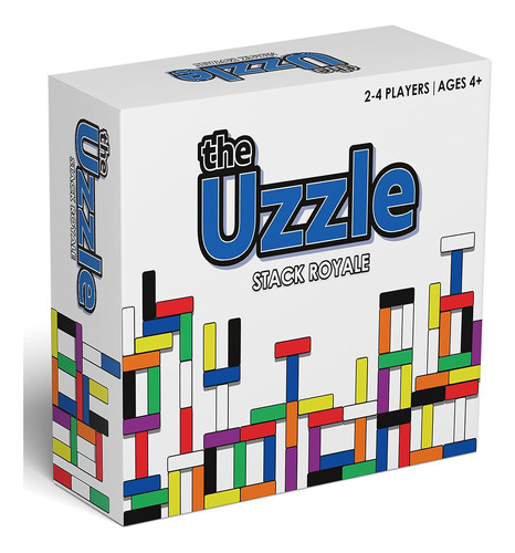 The Uzzle Juego De Mesa Stack Royale, Juego De Mesa